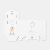 Ballotins Petit bébé garçon et son Baby shower mobile (Déplié)