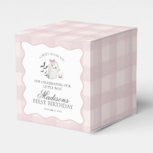 Ballotins Petit Boo Fantôme Anniversaire Gable Rose Pâle