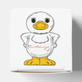 Ballotins Petit canard blanc debout Thunder_Cove (Haut)