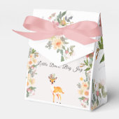 Ballotins Petit cerf, Big Joy Fleur rose thème Baby shower (Verso)