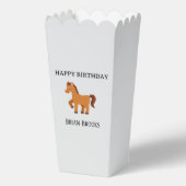 Ballotins Petit cheval mignon nom personnalisé anniversaire (Recto)