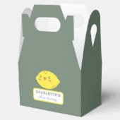 Ballotins Petit Citron Citrus Cutie Premier anniversaire (Ouvert)