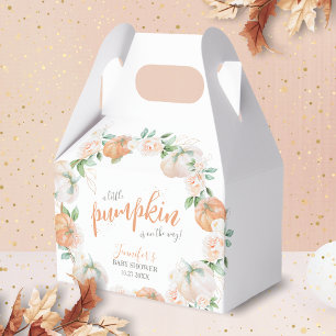 Ballotins Petit Citrouille Aquarelle d'automne Baby shower o