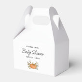 Ballotins Petit Citrouille Automne Baby shower neutre selon  (Verso)