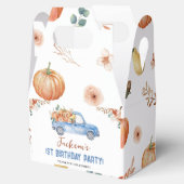 Ballotins Petit Citrouille Camion bleu Premier Ballotin d'an (Ouvert)