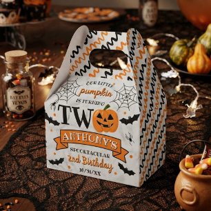 Ballotins Petit Citrouille Deux Ans Halloween Deuxième Anniv