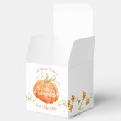 Ballotins Petit citrouille en chemin baby shower (Ouvert)