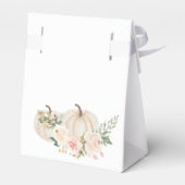 Ballotins Petit Citrouille Floral d'Automne Merci (Arrière)