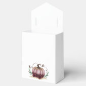 Ballotins Petit Citrouille rose thème Baby shower fille (Ouvert)