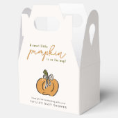 Ballotins Petit Citrouille Sur Le Chemin Baby shower (Ouvert)