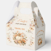 Ballotins Petit Citrouille Sur Le Chemin Baby shower Grande  (Recto)