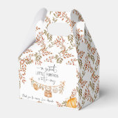 Ballotins Petit Citrouille sur le chemin du Baby shower Merc (Verso)