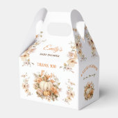 Ballotins Petit Citrouille White Pastel Baby shower Gable (Verso)