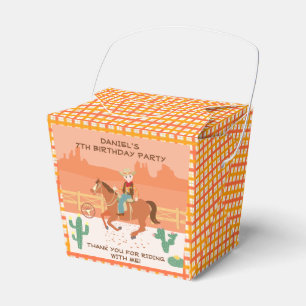 Ballotins Petit cow-boy cool et cheval fête d'anniversaire