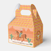 Ballotins Petit cow-boy cool et cheval fête d'anniversaire (Arrière)