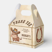 Ballotins Petit cowboy bébé cheval 1er rodéo fête d'annivers (Verso)