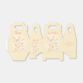 Ballotins Petit Design Floral Dans Les Tons Pastel (Déplié)