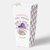 Ballotins Petit fantôme mignon et baby shower BOO spiderweb (Recto)