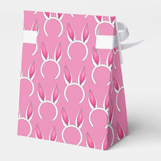 Ballotins Petit Lapin Rose Rabbit Oreilles Nouveau Bébé Douc (Arrière)