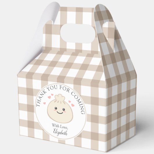 Ballotins Petit Merci De Baby shower À Déverser Pour Venir (Recto)