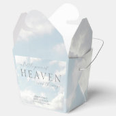 Ballotins Petit morceau du Baby shower des nuages du ciel (Ouvert)