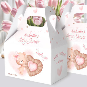 Ballotins Petite adorable Valentines rose Baby shower fille