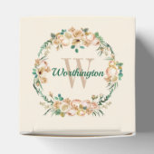 Ballotins Petite boîte cadeau florale sophistiquée (Haut)