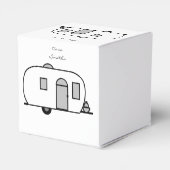 Ballotins Petite caravane Gitane arrondie customisée (Arrière)