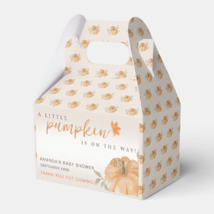 Ballotins Petite Citrouille Automne Merci Baby Shower