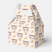 Ballotins petite fête motif de singe carrelée (Arrière)