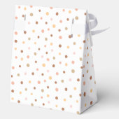 Ballotins Petite fille Citrouille rose Baby shower grande te (Verso)