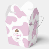 Ballotins Petite fille vaches Rodéo Rodéo Baby shower occide (Ouvert)