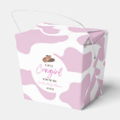 Ballotins Petite fille vaches Rodéo Rodéo Baby shower occide (Arrière)