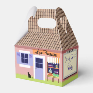 Ballotins Petite maison de Provence personnalisée Ballotin