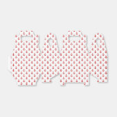 Ballotins Petite Motif Ancres rouge et blanc (Déplié)