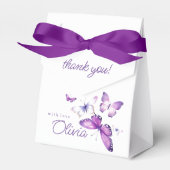 Ballotins Petite papillon fille's mignonne rose fête d'anniv (Verso)