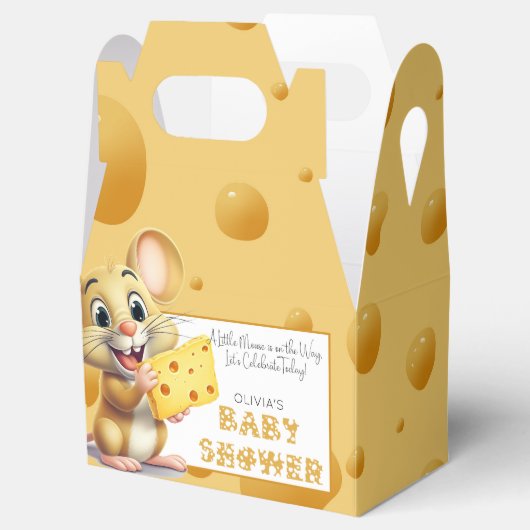 Ballotins Petite souris dans le Baby shower au fromage (Ouvert)