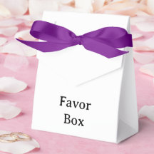 Petite tente avec ruban violet 3" x 1.5" x 3.25"