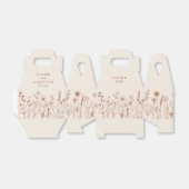 Ballotins Petite terre cuite florale merci mariage (Déplié)