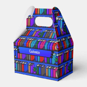 Ballotins Petites étagères de livres de bibliothèque Blue Ga