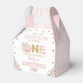 Ballotins Petites filles Citrouilles 1er anniversaire (Verso)