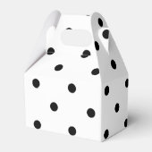 Ballotins Petits Motifs Pois : Noir & Blanc (Arrière)