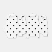 Ballotins Petits Motifs Pois : Noir & Blanc (Déplié)