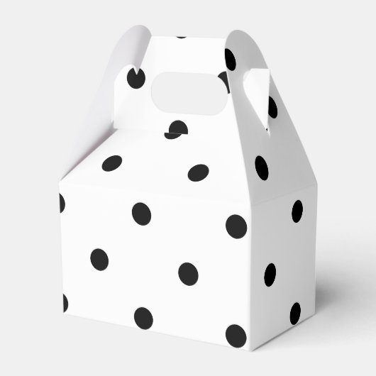 Ballotins Petits Motifs Pois : Noir & Blanc (Verso)