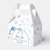 Ballotins Petits trésors Baby shower Océan (Verso)