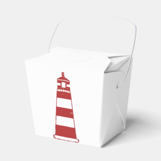 Ballotins Phare Nautique Rouge & Blancs - Voile (Verso)