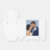 Ballotins Photo de mariage personnalisé pour couple (Déplié)
