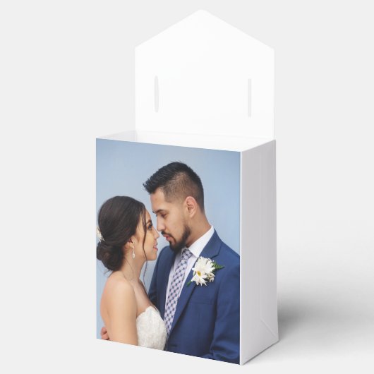 Ballotins Photo de mariage personnalisé pour couple (Ouvert)
