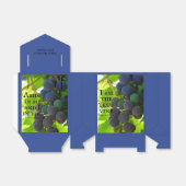 Ballotins Photo de Raisins Violets Évangile des Versets de l (Déplié)