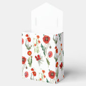 Ballotins Photos de couleur rouge à l'aquarelle (Ouvert)